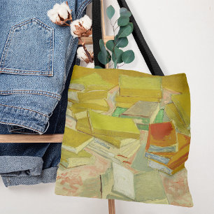 Bolsa Tote Pilares dos romances franceses Vincent van Gogh