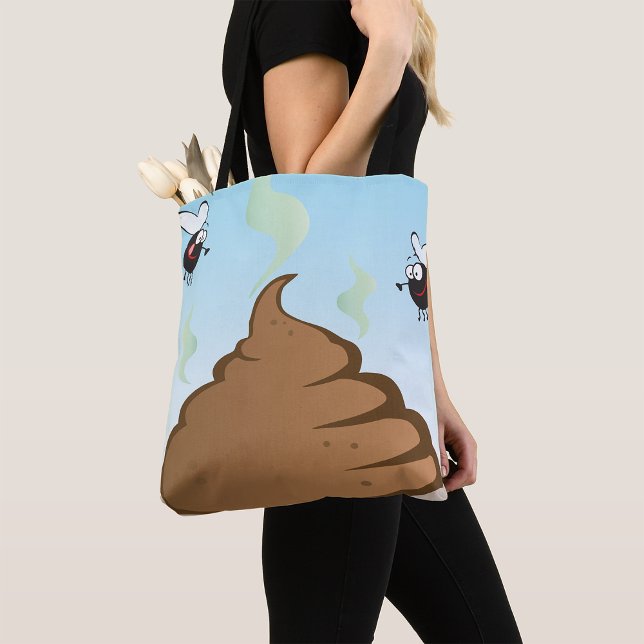 Bolsa Tote Pilha Cheirosa De Poop (Criador carregado)