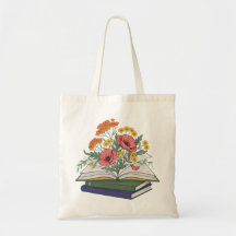 Pilha de Livros Florais Caprichosos Gráfico de Lei
