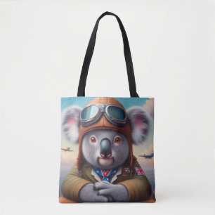 Bolsa Tote Piloto de avião Koala