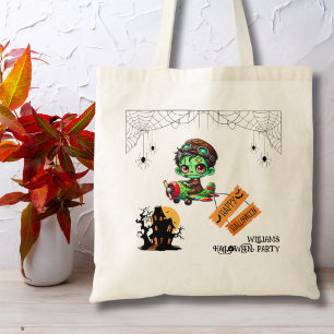 Bolsa Tote Piloto de avião Zombie Whimbie para crianças Hallo