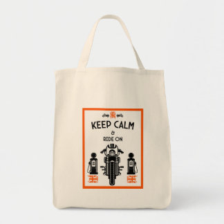 Bolsa Tote Piloto de Motocicleta Clássica Britânica