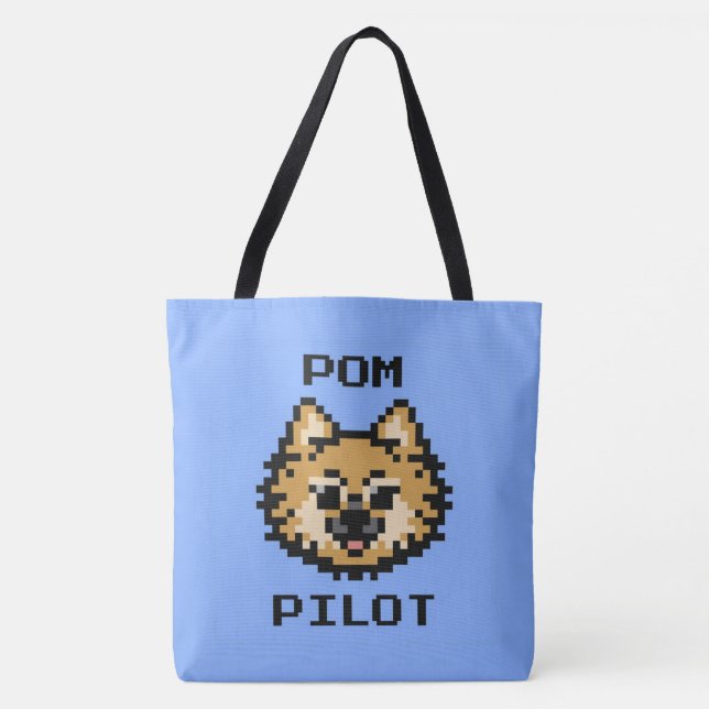 Bolsa Tote Piloto Pom - (Frente)
