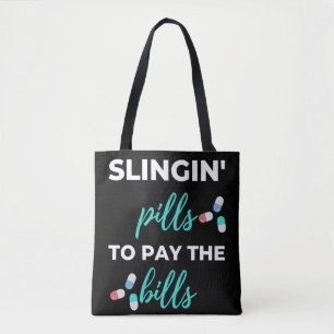 Bolsa Tote Pílulas Para Pagar As Contas