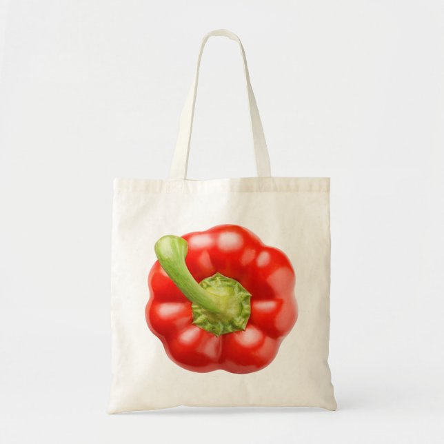 Bolsa Tote Pimenta vermelha (Frente)