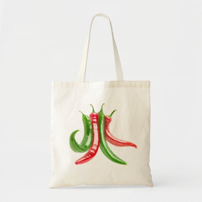 Bolsa Tote Pimentos pimentões mistos (Frente)