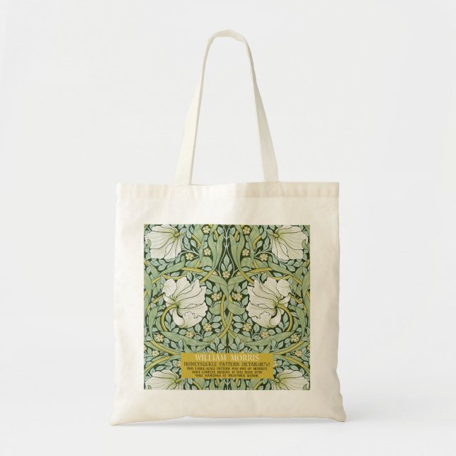 Bolsa Tote Pimpernel Design por William Morris Tote Bag (Frente)