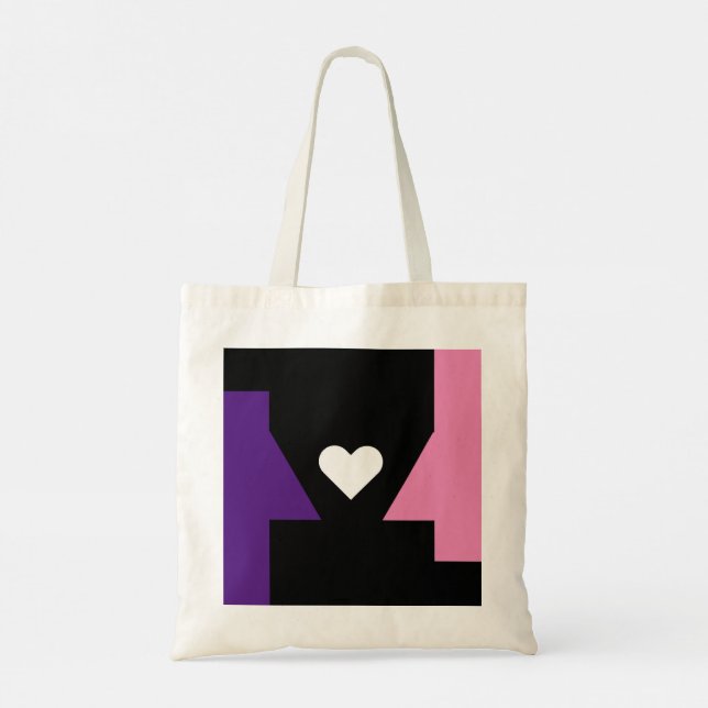 Bolsa Tote Pinball Heart - Tote Bag (Verso)