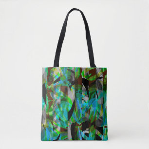 Bolsa Tote pincéis abstrato modernos
