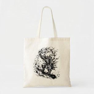 Bolsa Tote Pincel de Arte de Snowboard - Deus Snowboarder Rai