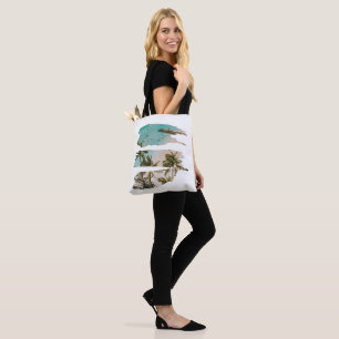 Bolsa Tote Pinceladas de Praia Tropical