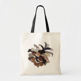 Bolsa Tote Pine Cone Cuja Natureza É