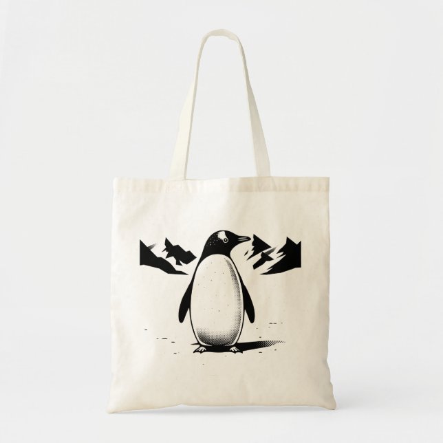 Bolsa Tote Pinguim (Frente)