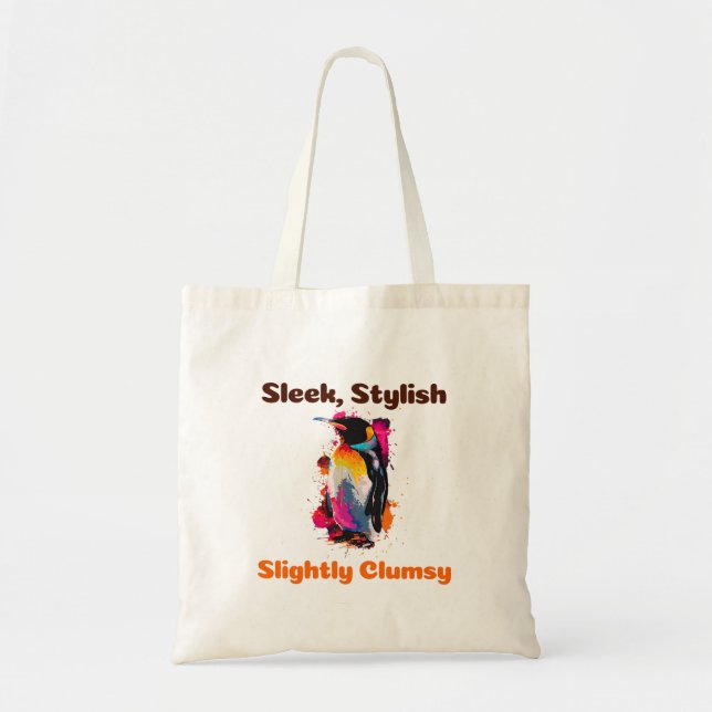 Bolsa Tote Pinguim (Frente)