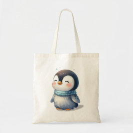 Bolsa Tote Pinguim Bebê Aconchegante