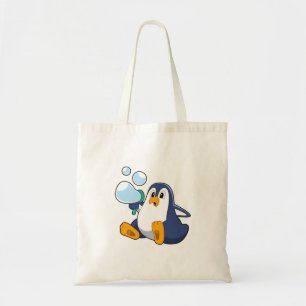 Bolsa Tote Pinguim com bolhas de sabão.PNG