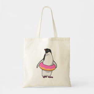 Bolsa Tote Pinguim com Rosquinha