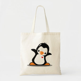 Bolsa Tote Pinguim da dança