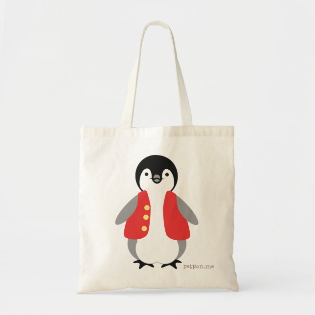 Bolsa Tote Pinguim de Kai (Frente)