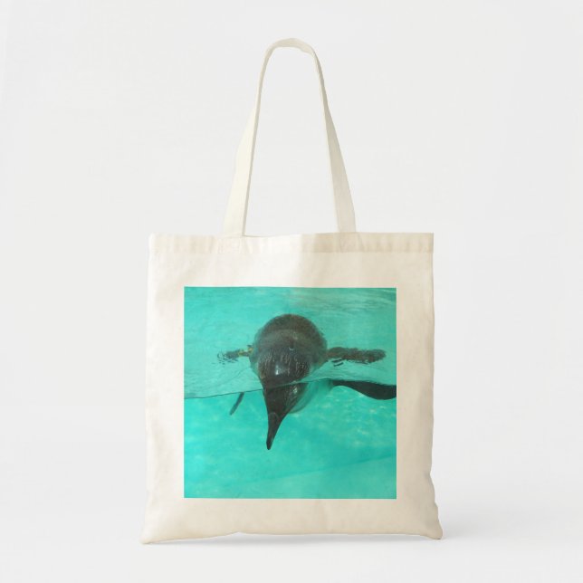 Bolsa Tote Pinguim Diving (Frente)