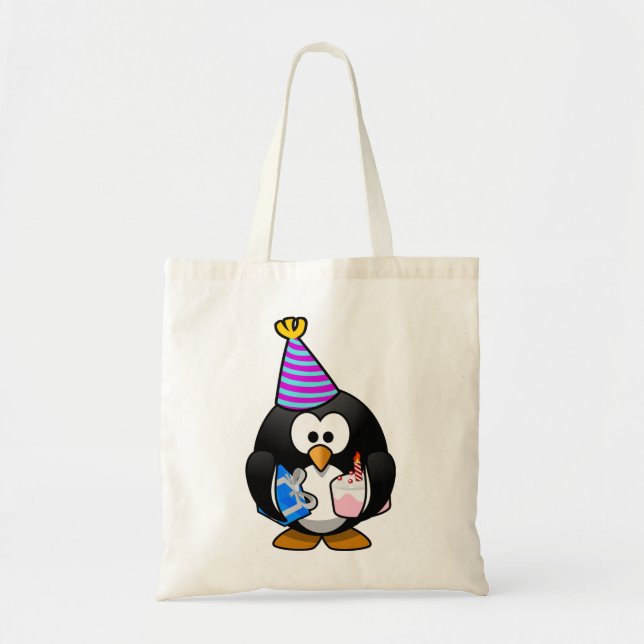 Bolsa Tote Pinguim do Partido (Frente)