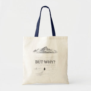 Bolsa Tote Pinguim Mas Por Que Montanhas