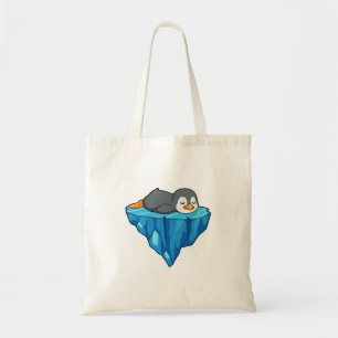 Bolsa Tote Pinguim no gelo