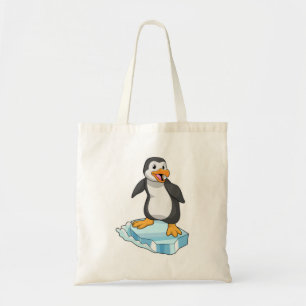 Bolsa Tote Pinguim no gelo