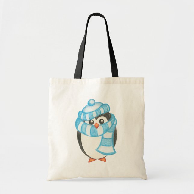 Bolsa Tote Pinguim Tote Bag (Frente)
