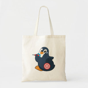 Bolsa Tote Pinguin Darts Dart Dartboard