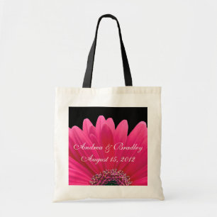 Bolsa Tote Pink Gerbera Daisy Wedding Bag