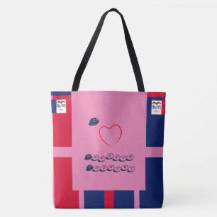Bolsa Tote Pink Love Hawkeye Country