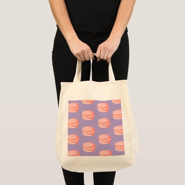 Bolsa Tote Pink macaroons (Frente (produto))