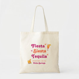 Bolsa Tote Pink & Orange Sunset Tequila & Tulum despedida de 