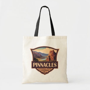 Bolsa Tote Pinnacle National Park Illustration Viagem Art