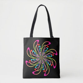 Bolsa Tote pino abstrato
