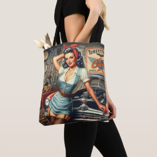 Bolsa Tote Pino Mecânico Vintage