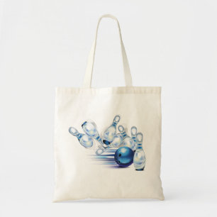 Bolsa Tote Pinos de boliche e esfera