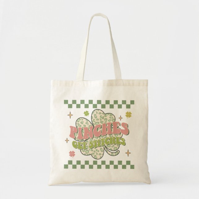 Bolsa Tote Pinos Obtêm Pontas (Frente)
