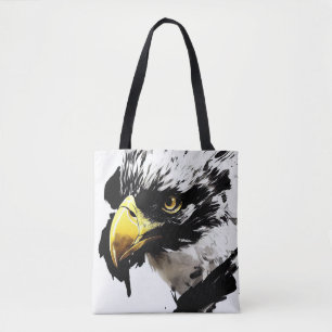 Bolsa Tote Pinta Espirética Selvagem Selvagem Selvagem De Águ