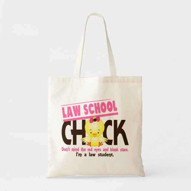 Bolsa Tote Pintinho 2 da escola de direito (Frente)