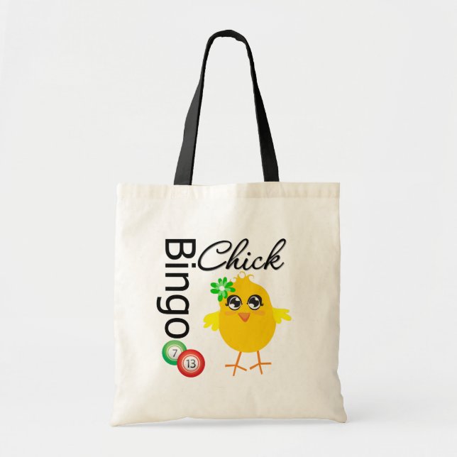 Bolsa Tote Pintinho Bingo (Frente)