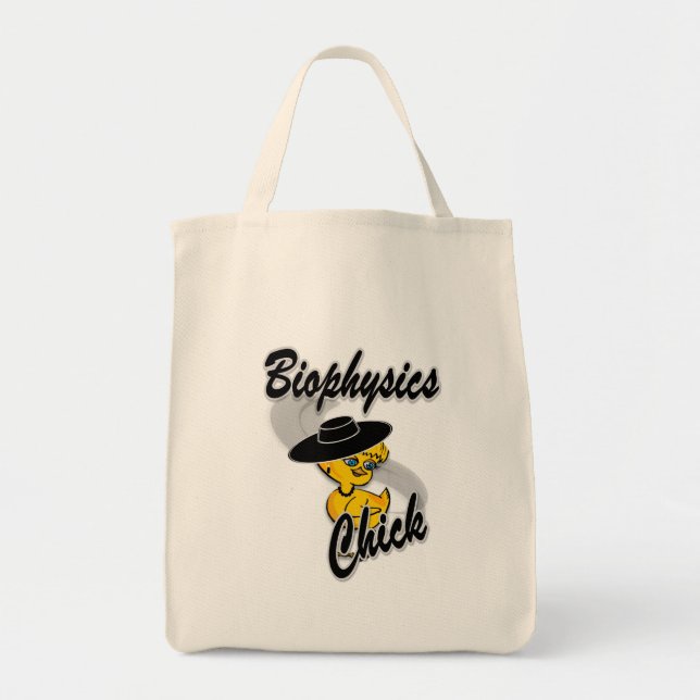 Bolsa Tote Pintinho de biofísica nº 4 (Frente)