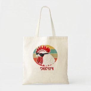 Bolsa Tote Pintinho de frango Galinhas Pai de frango com vinh