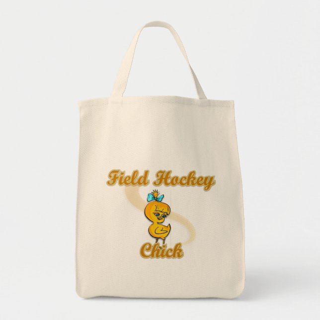 Bolsa Tote Pintinho de Hóquei em Campo (Frente)