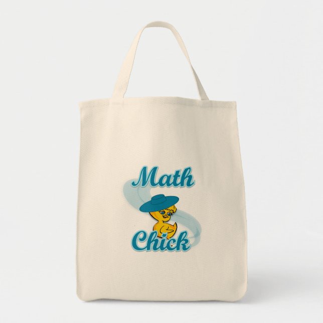 Bolsa Tote Pintinho de matemática nº 3 (Frente)