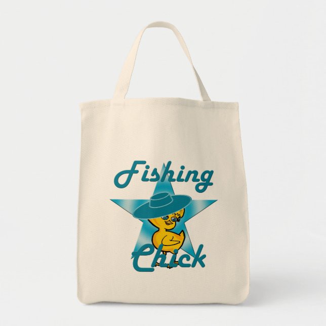 Bolsa Tote Pintinho de pesca nº 7 (Frente)
