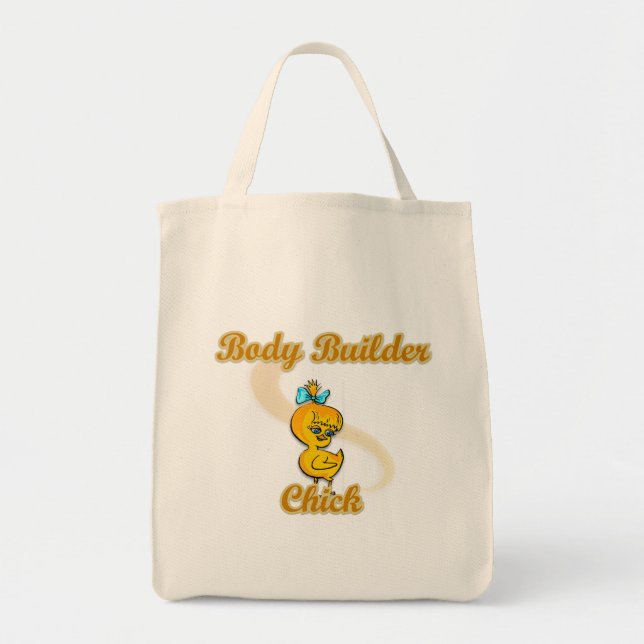 Bolsa Tote Pintinho do Body Builder (Frente)