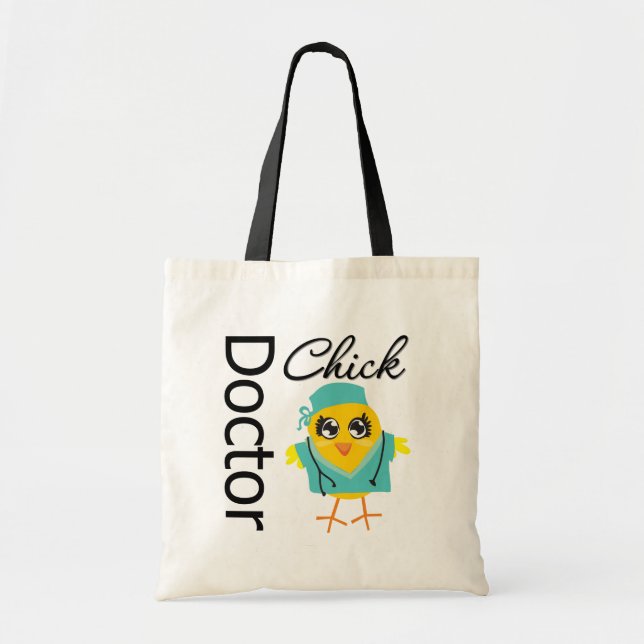 Bolsa Tote Pintinho Médico (Frente)