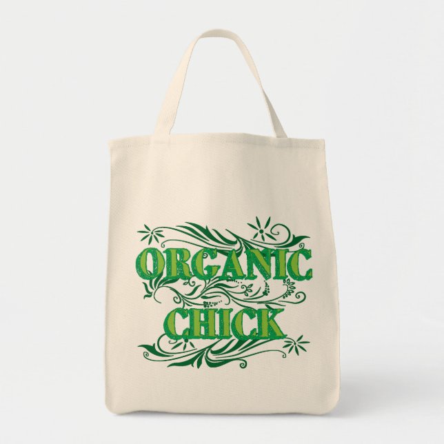 Bolsa Tote Pintinho orgânico (Frente)